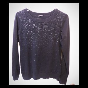 Express black sweater medium